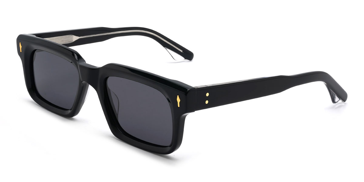 Fekete szürke Diesel Szemüveg - Rectangle Sunglasses