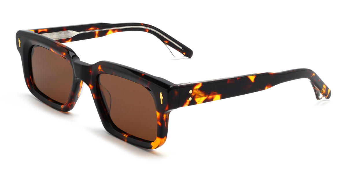 Teknősbéka barna Diesel Szemüveg - Rectangle Sunglasses