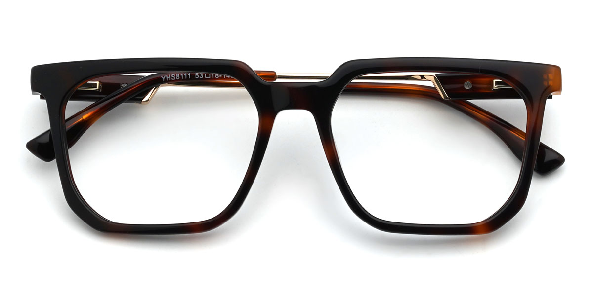Teknősbéka Ebrahim Szemüveg - Rectangle Glasses