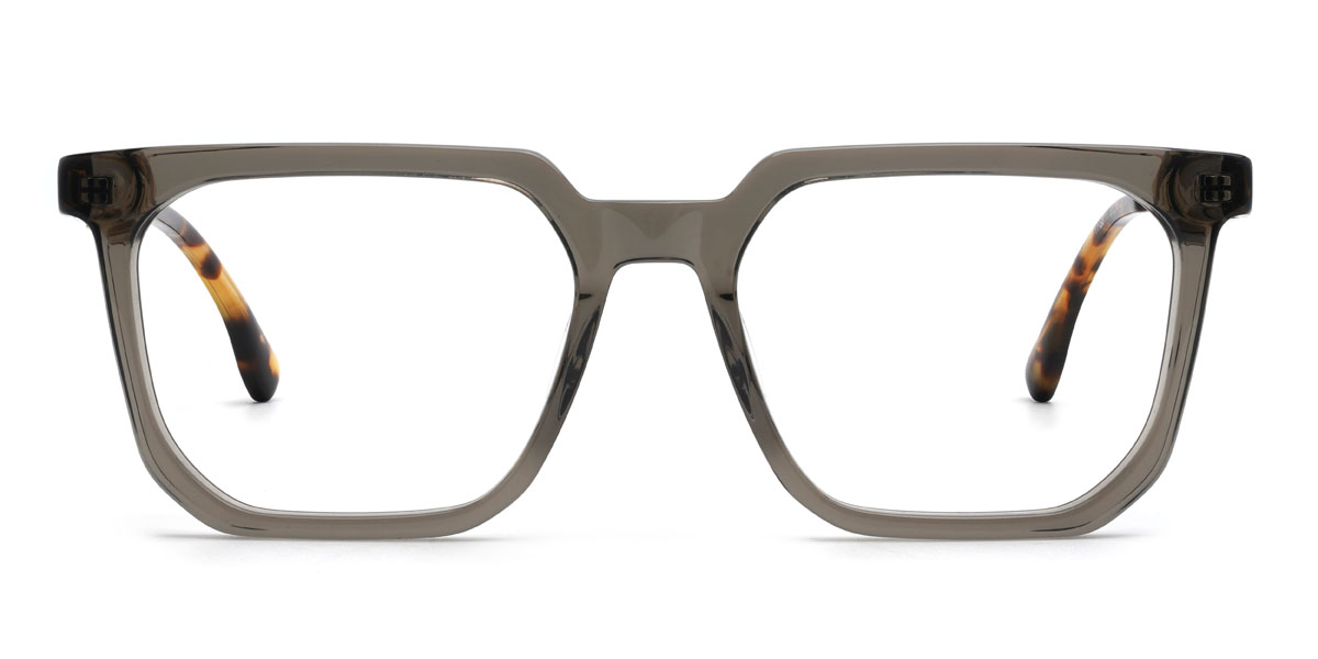 Szürke Ebrahim Szemüveg - Rectangle Glasses