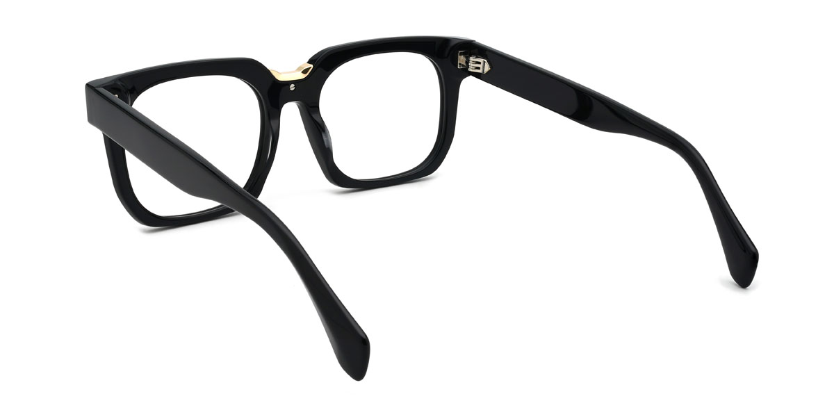 Fekete Reuel Szemüveg - Square Glasses