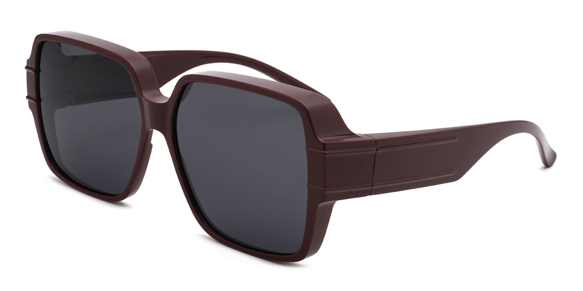 Jujube-piros/szürke Halen Szemüveg - Safety Glasses