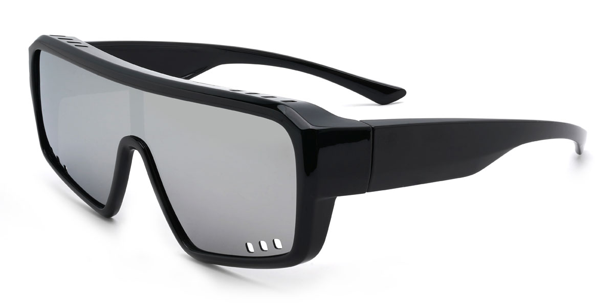 Fekete/fehér tükör Serayah Szemüveg - Safety Glasses