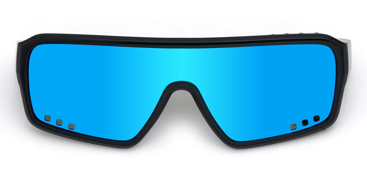 Fekete/kék tükör Serayah Szemüveg - Safety Glasses