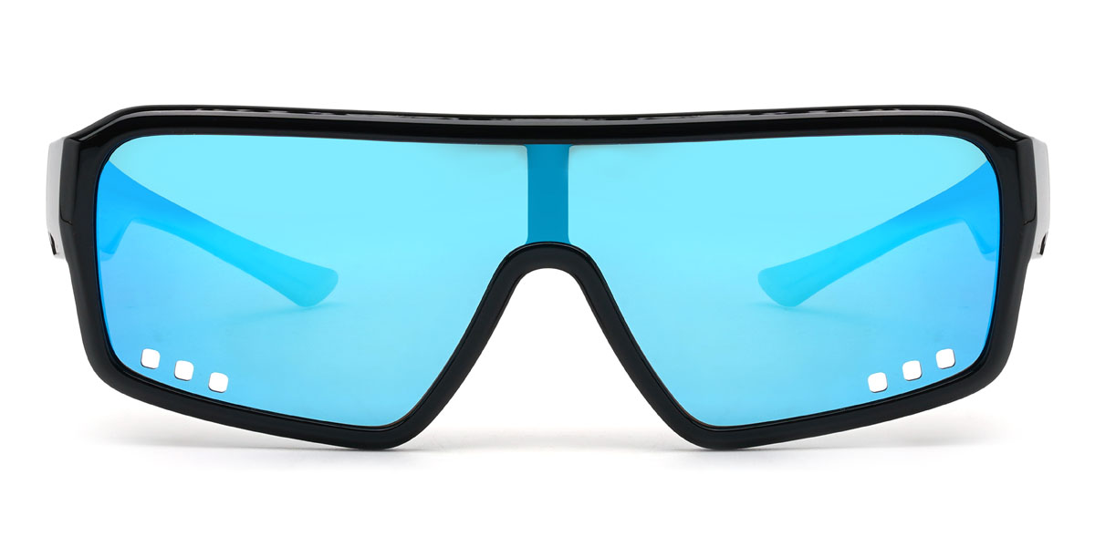 Fekete/kék tükör Serayah Szemüveg - Safety Glasses