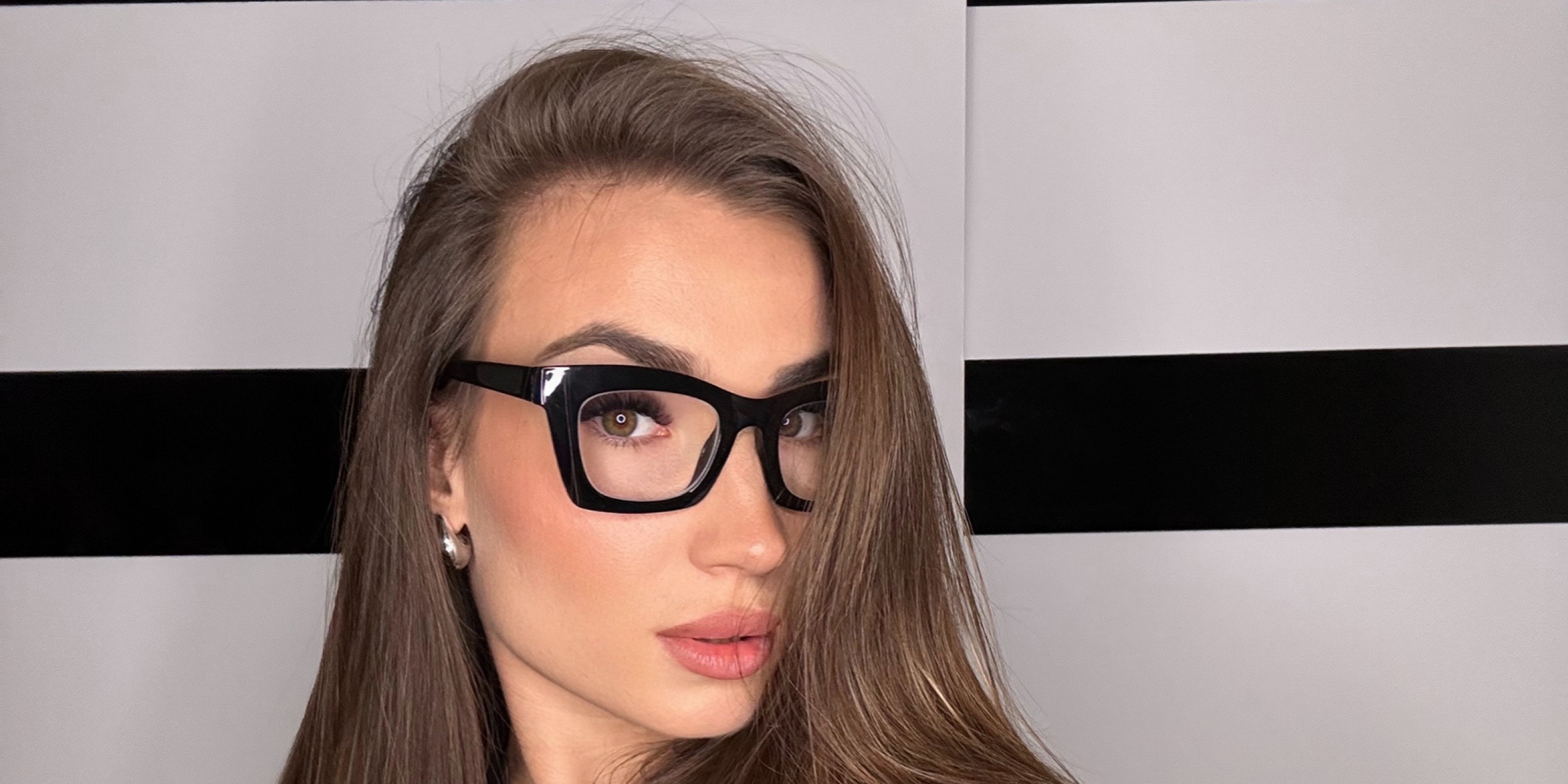 Black Laelia Glasses - Cat Eye Glasses