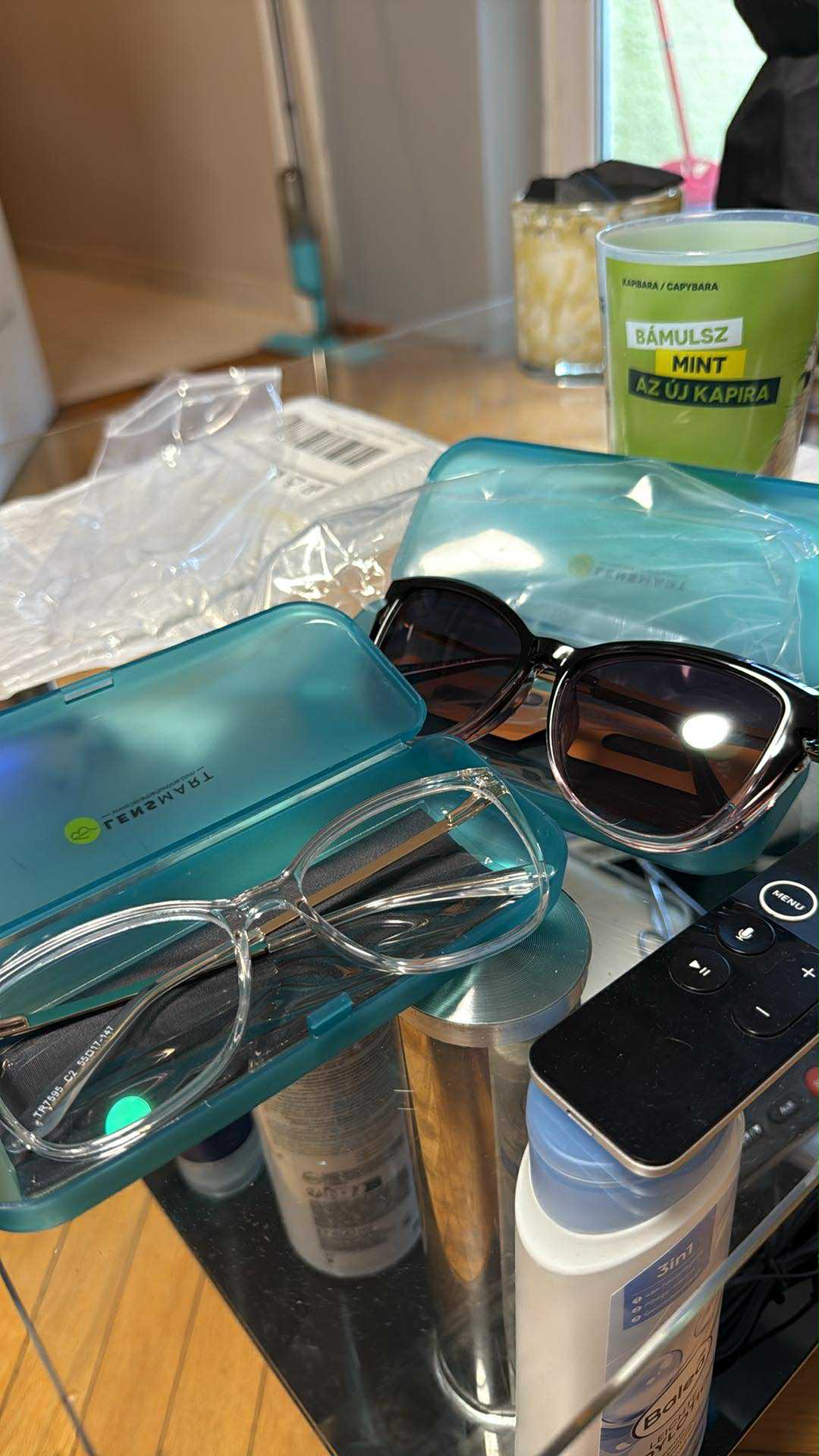 Tortoiseshell Cat-eye Sunglasses | Trendy Clip-On Glasses