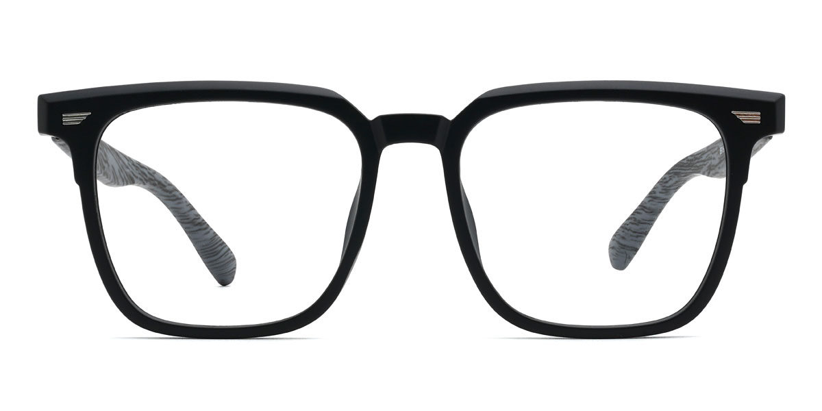 Noir Azhar Lunettes - Square Glasses