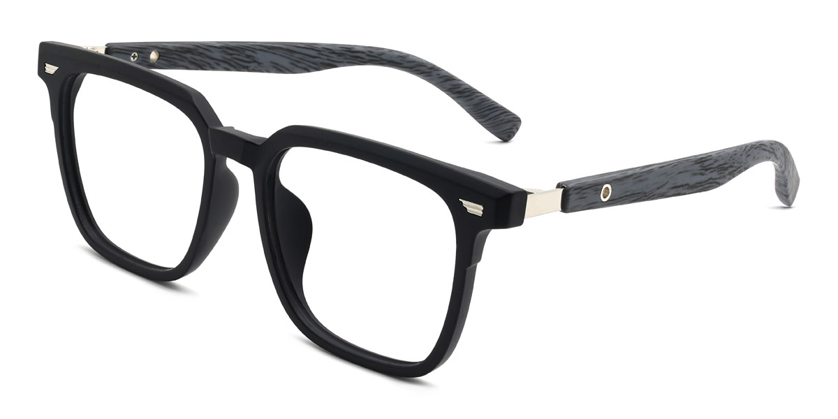 Noir Azhar Lunettes - Square Glasses