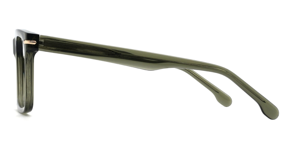 Pine Green Kanai Glasses - Rectangle Glasses