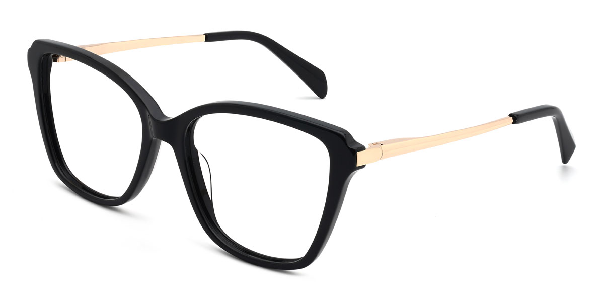 Noir Elayne Lunettes - Square Glasses