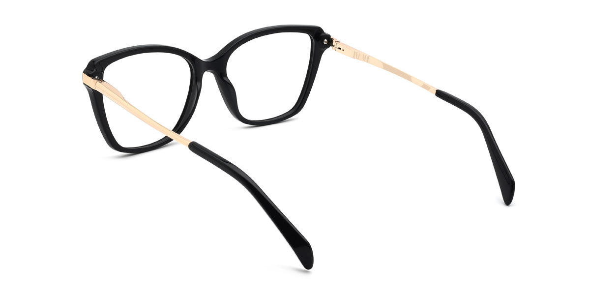 Noir Elayne Lunettes - Square Glasses