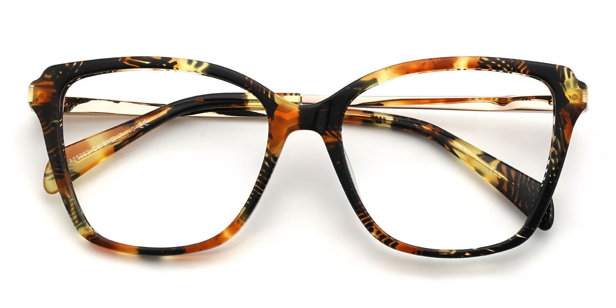 Écaille Elayne Lunettes - Square Glasses