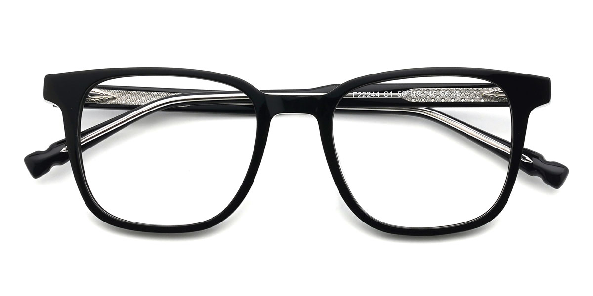 Noir Jorah Lunettes - Rectangle Glasses