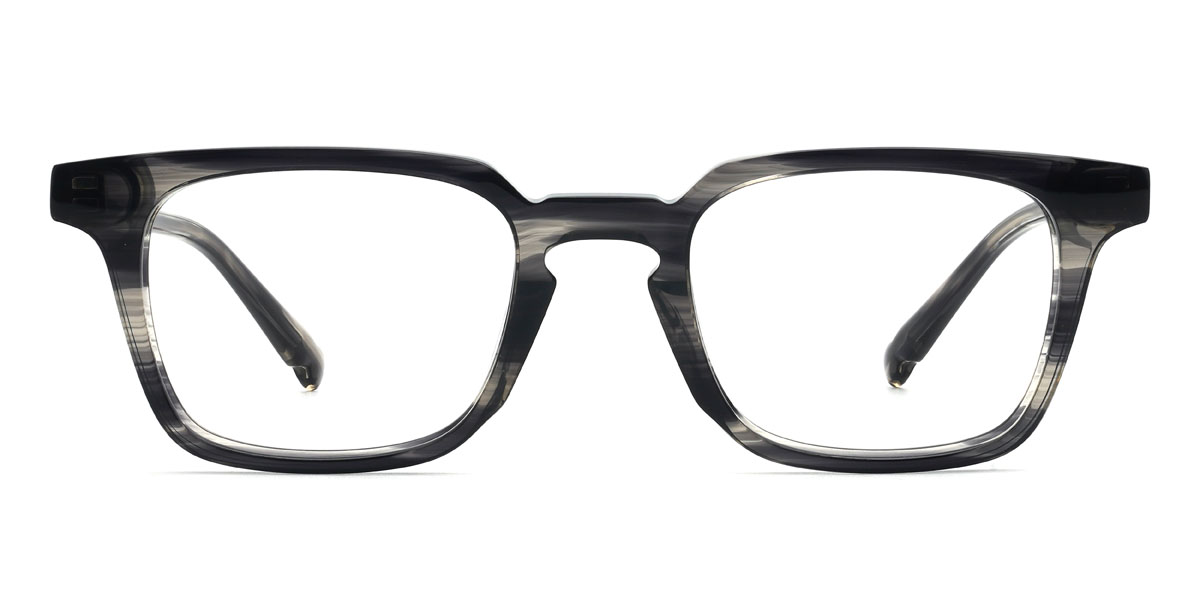Noir Écaille de tortue Coulter Lunettes - Rectangle Glasses
