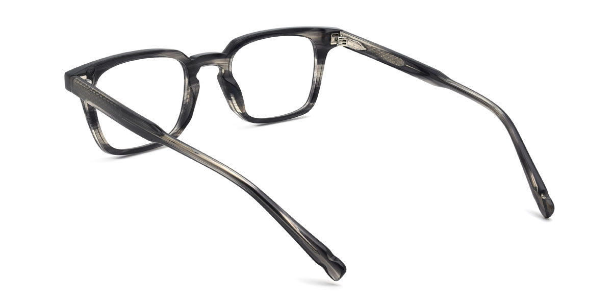 Noir Écaille de tortue Coulter Lunettes - Rectangle Glasses