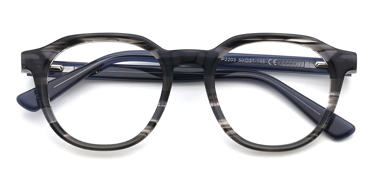 Noir Écaille de tortue Shamir Lunettes - Oval Glasses