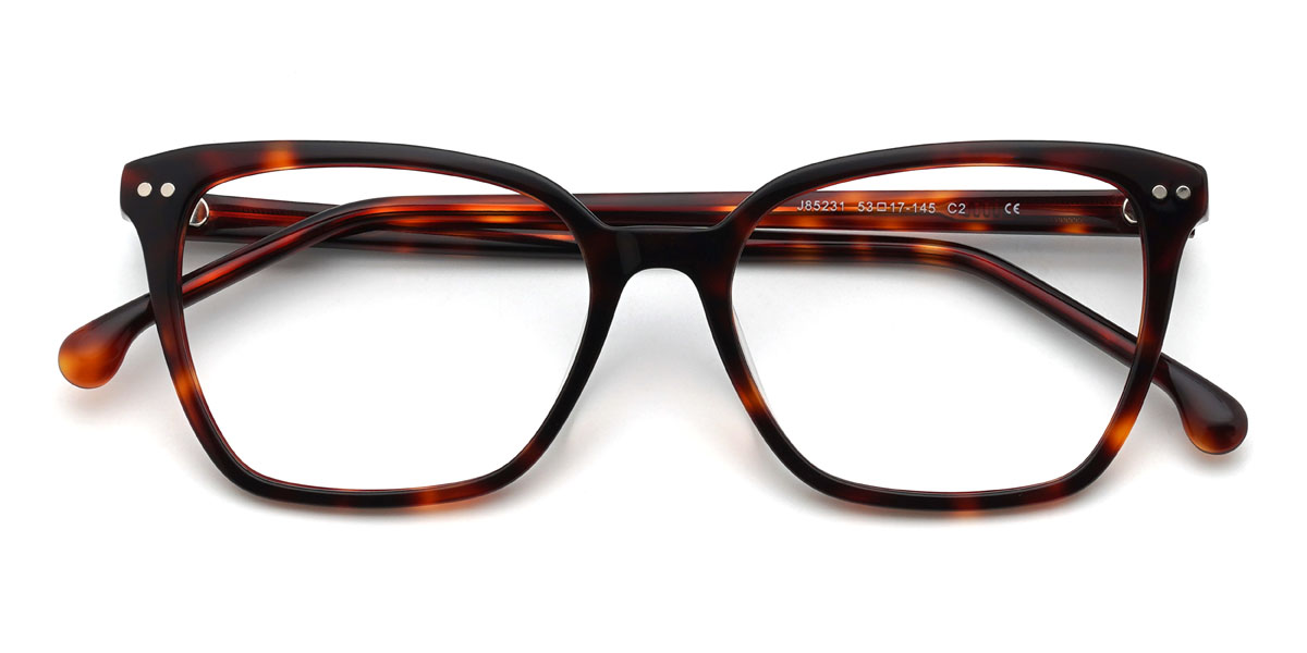 Écaille Jacquelyn Lunettes - Rectangle Glasses