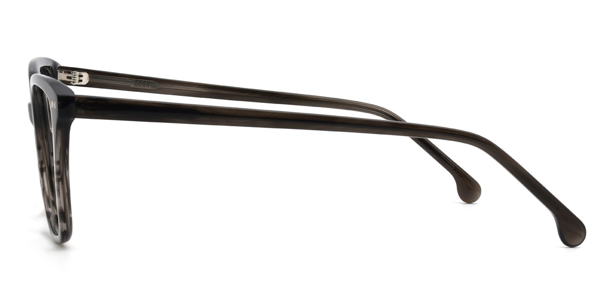 Noir Écaille de tortue Jacquelyn Lunettes - Rectangle Glasses