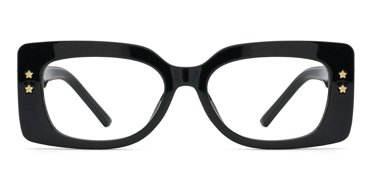 Noir Ramya Lunettes - Rectangle Glasses