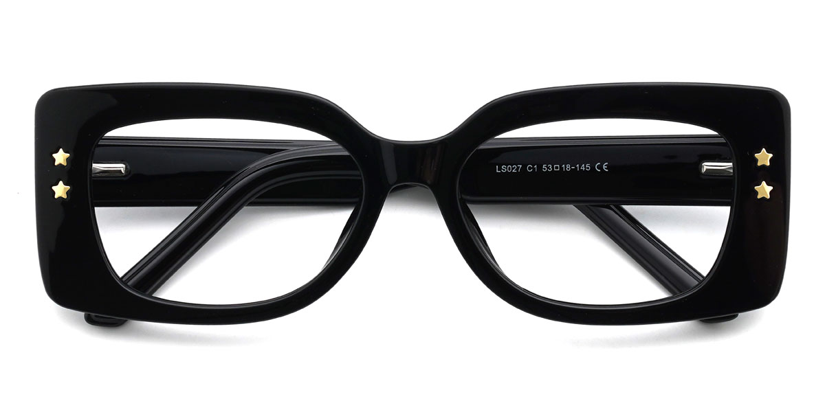 Noir Ramya Lunettes - Rectangle Glasses
