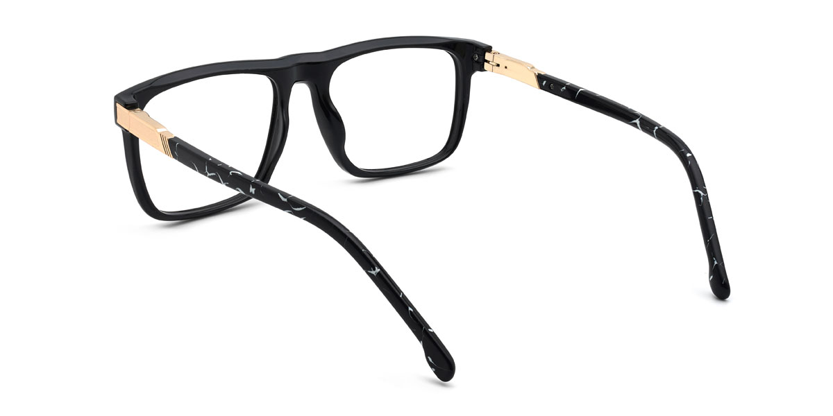 Noir Yassine Lunettes - Rectangle Glasses