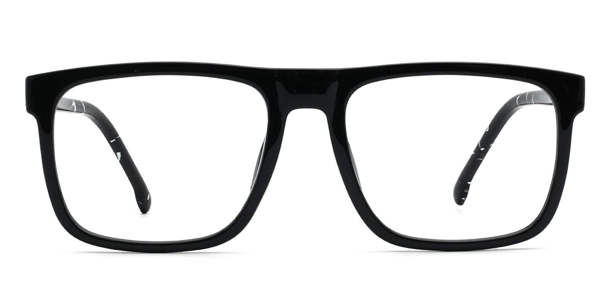 Noir Yassine Lunettes - Rectangle Glasses