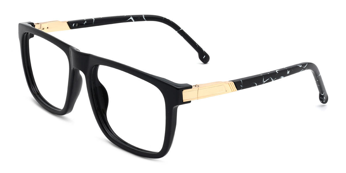 Noir Yassine Lunettes - Rectangle Glasses