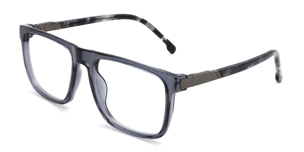 Gris Yassine Lunettes - Rectangle Glasses