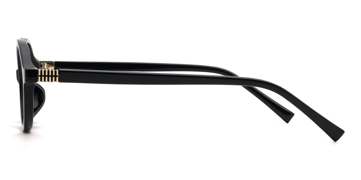 Noir Hattie Lunettes - Oval Glasses