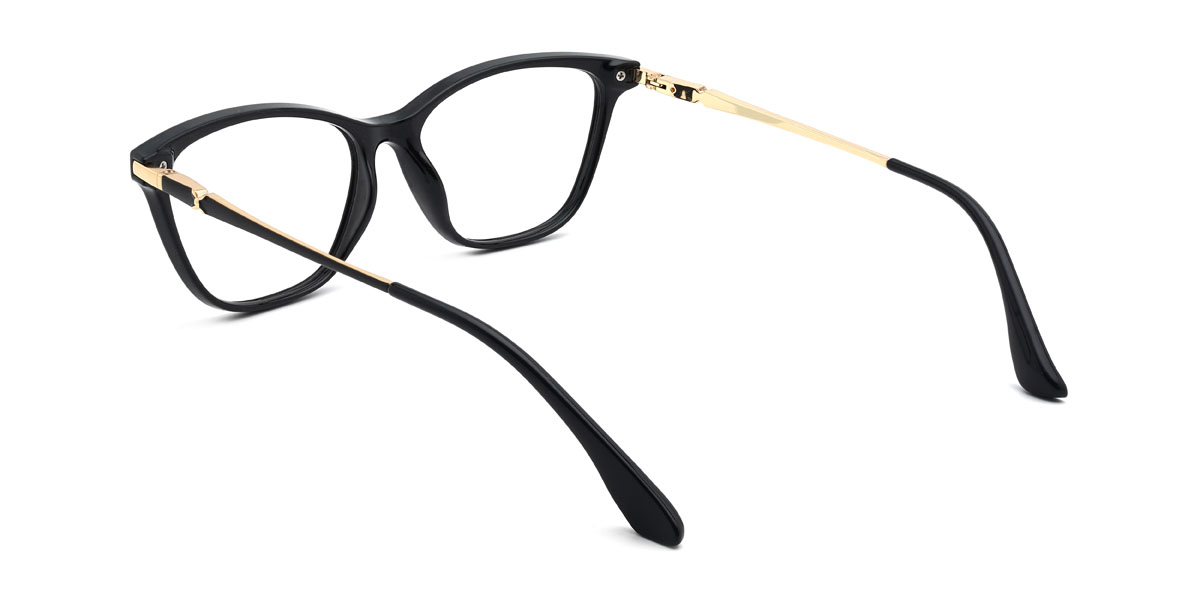 Noir Clarabelle Lunettes - Cat Eye Glasses