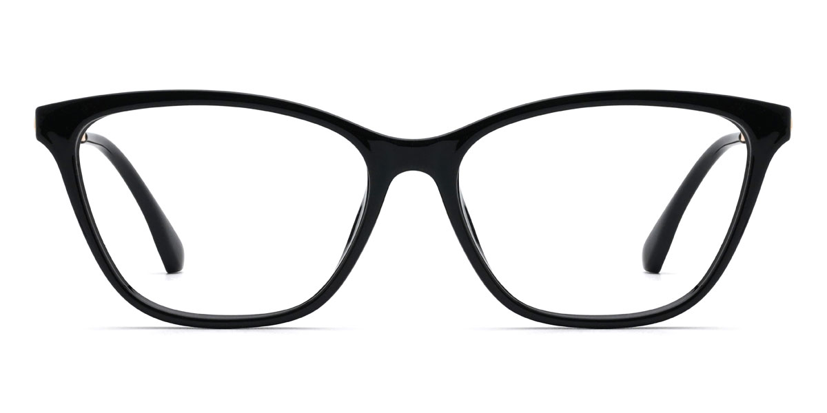 Noir Clarabelle Lunettes - Cat Eye Glasses