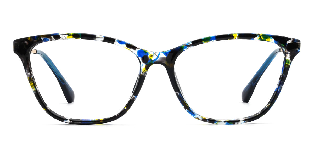 Kék teknősbéka Clarabelle Szemüveg - Cat Eye Glasses