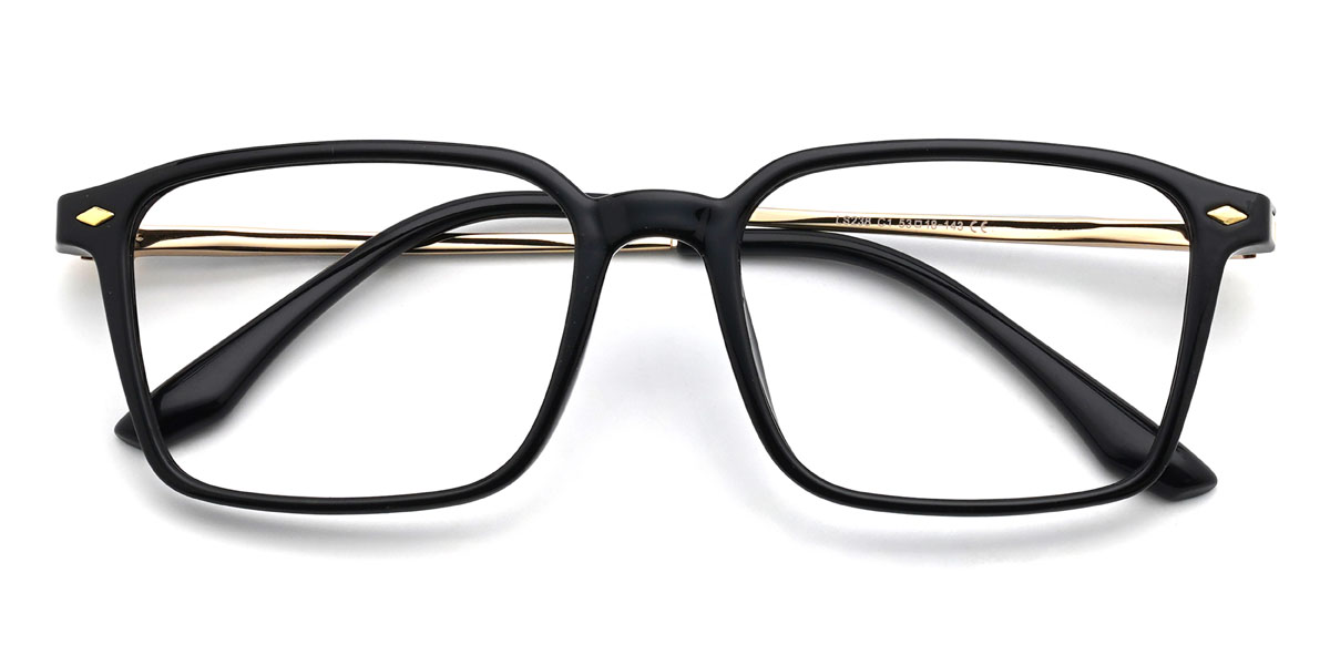 Negro Gamaliel Gafas - Rectangle Glasses