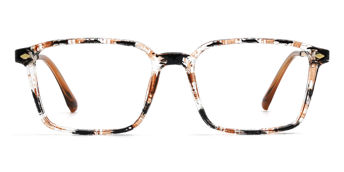 Borostyán teknősbéka Gamaliel Szemüveg - Rectangle Glasses