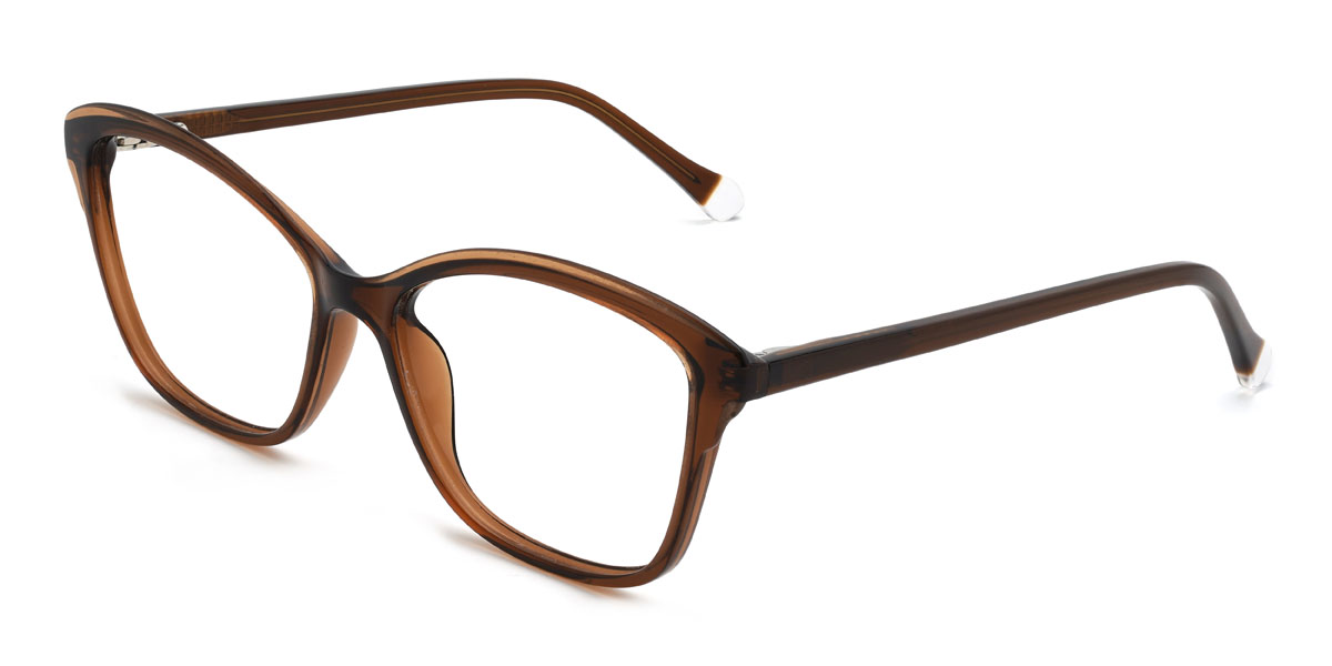 Marrón Brittney Gafas - Cat Eye Glasses