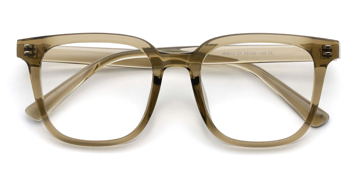 Oliv Grün Fabrizio Brille - Square Glasses