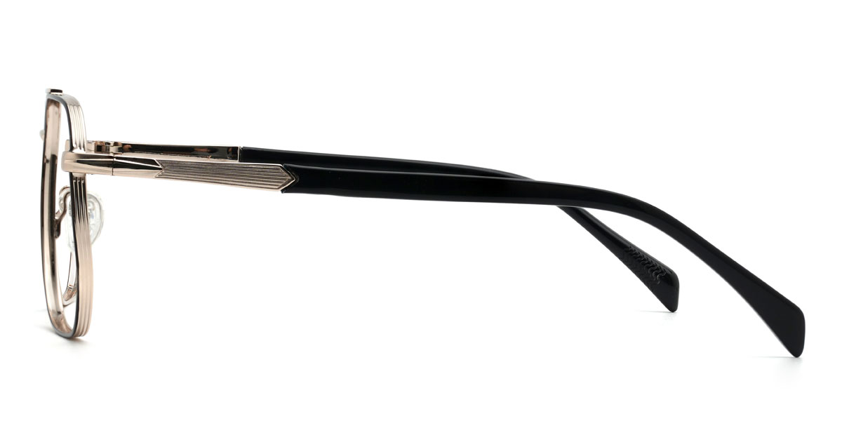 Fekete Pratham Szemüveg - Aviator Glasses
