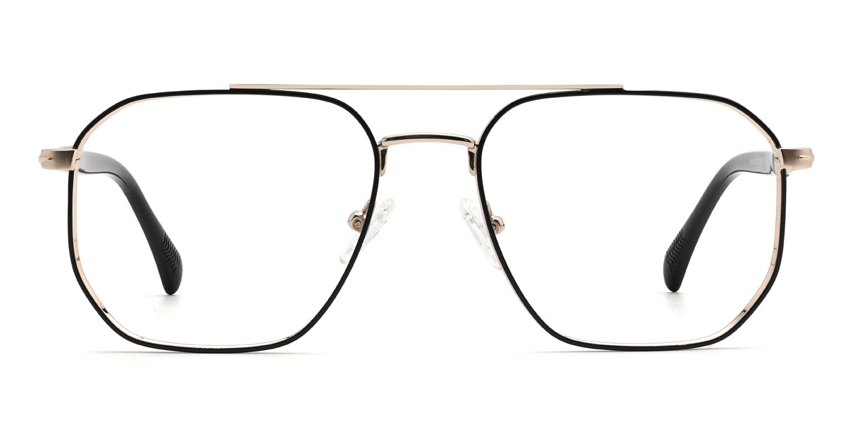 Fekete Pratham Szemüveg - Aviator Glasses