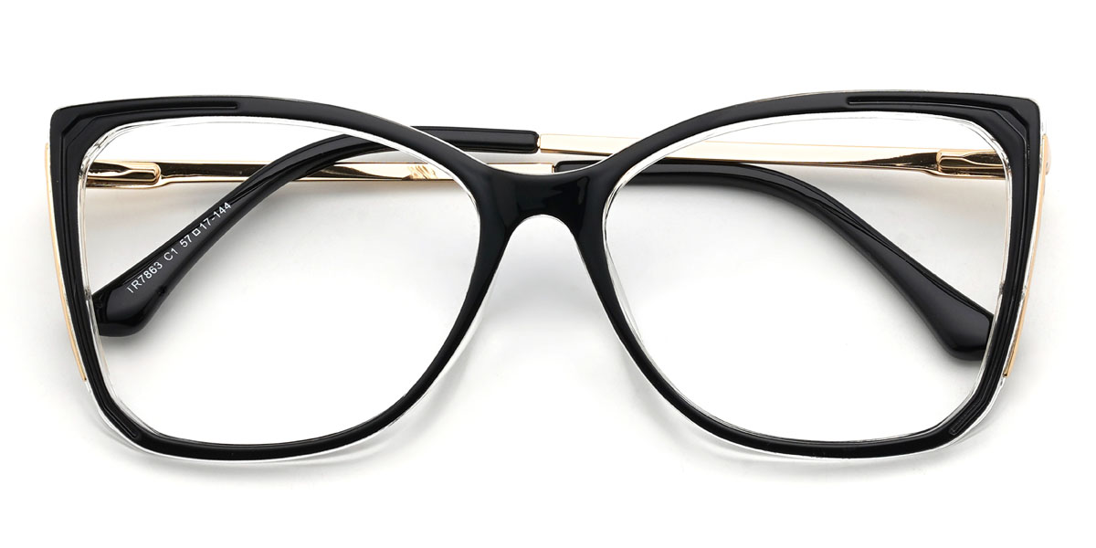 Negro Godric Gafas - Square Glasses