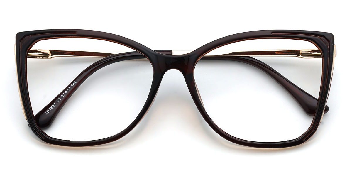Marron Godric Lunettes - Square Glasses
