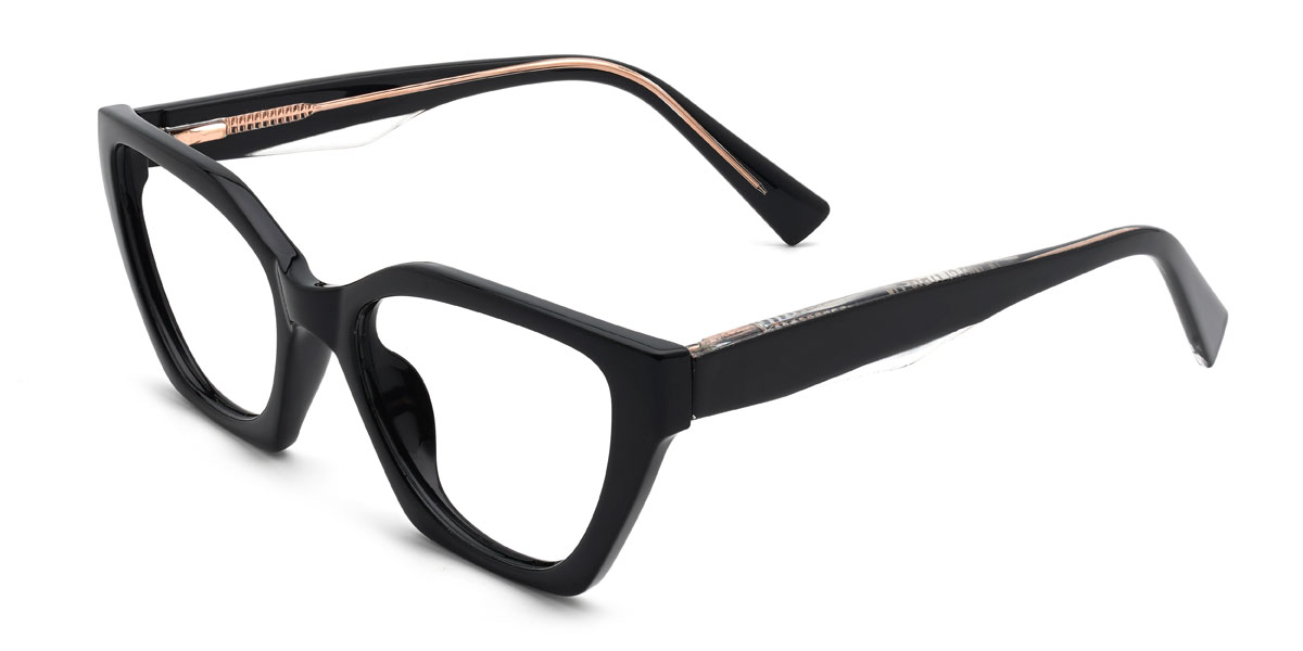 Negro Beren Gafas - Cat Eye Glasses