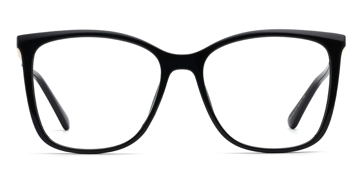 Negro Liliane Gafas - Square Glasses