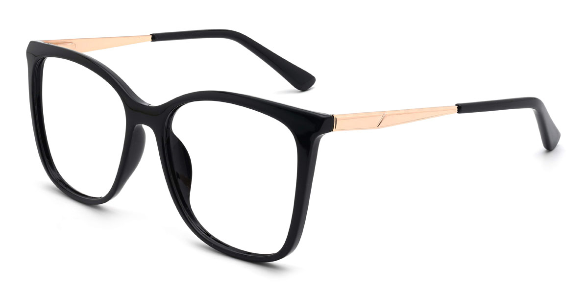 Negro Liliane Gafas - Square Glasses