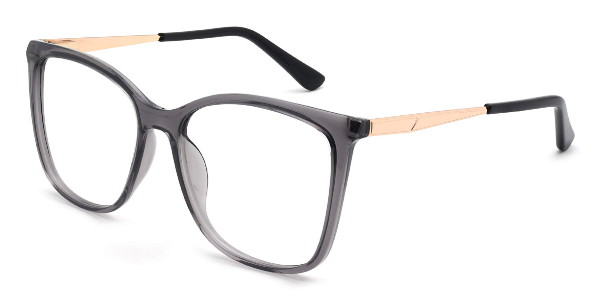 Gris Liliane Gafas - Square Glasses