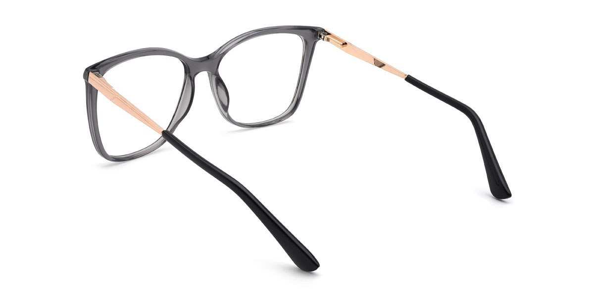 Gris Liliane Gafas - Square Glasses