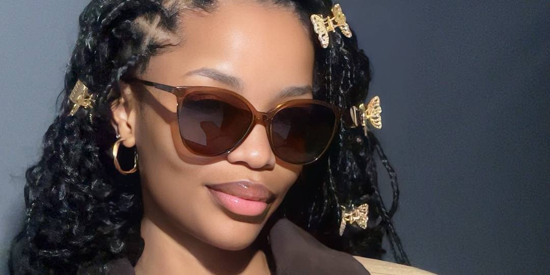 Barna Barna Lynn Szemüveg - Cat Eye Sunglasses