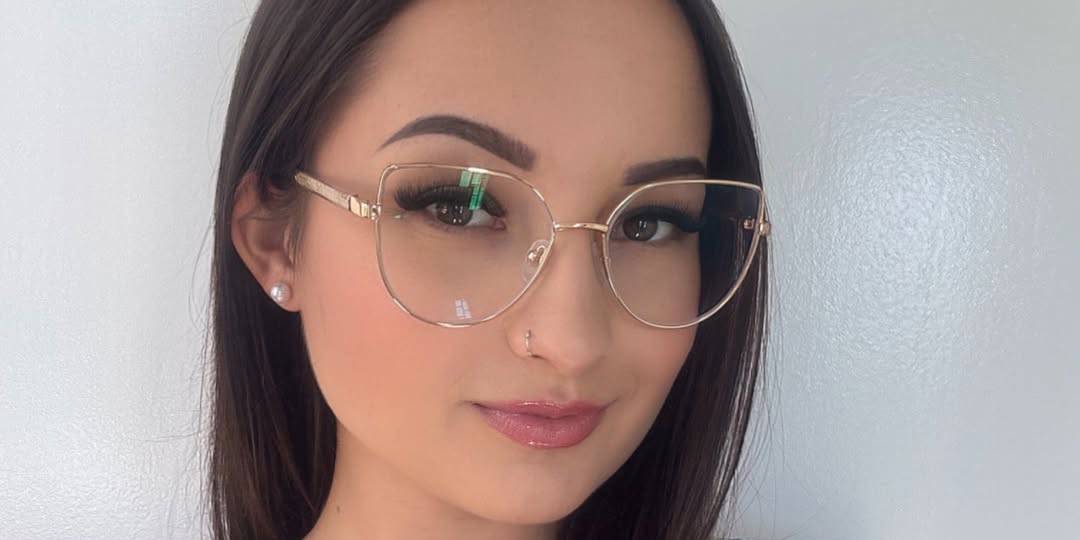 Gold Bblythe Brille - Cat Eye Glasses