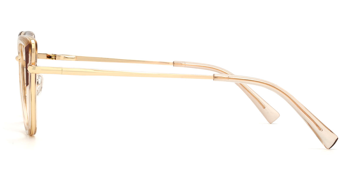 Champagne Simona Glasses - Cat Eye Glasses