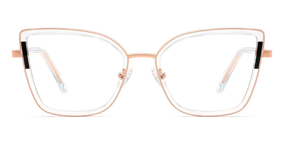 Clear Yuliana Glasses - Cat Eye Glasses